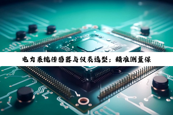电力系统传感器与仪表选型：精准测量保障稳定与安全